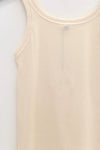 BASERANGE heart-shaped vest TOHT-RB-SP24 undyed